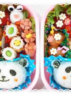 パンダさん遠足弁当-レシピのメイン写真