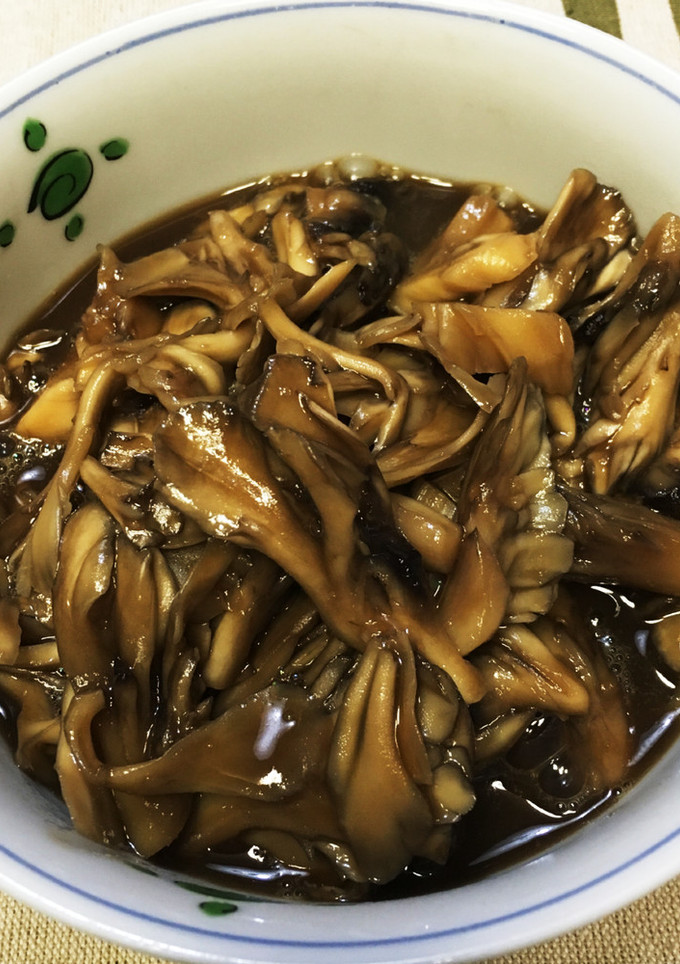 レンジで簡単常備菜 マイタケの佃煮-レシピのメイン写真