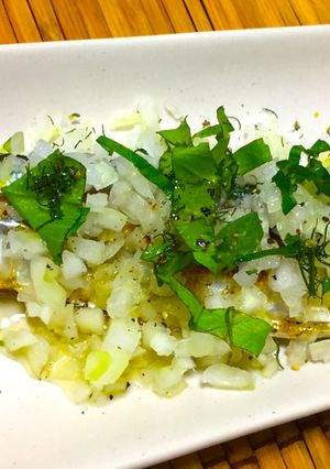 変わり種秋刀魚☆イタリアン風焼き秋刀魚-レシピのメイン写真