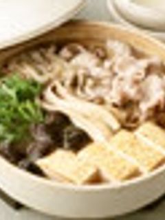 たっぷりきのこと豚のだしすきやき鍋-レシピのメイン写真