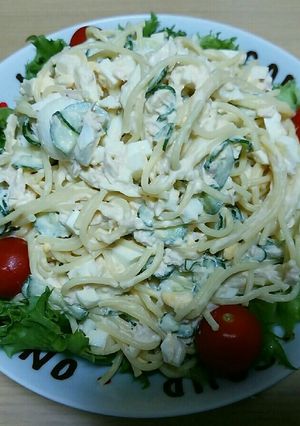定番のスパゲティーサラダ-レシピのメイン写真