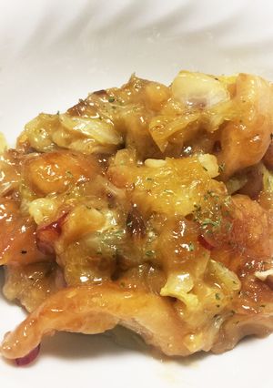 鶏もも肉の味噌辛炒め♪-レシピのメイン写真