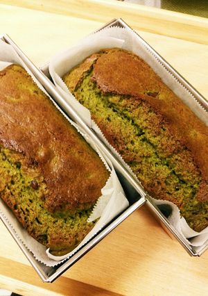 抹茶＆小豆パウンドケーキ(HM 使用）-レシピのメイン写真