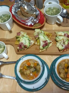 ♦イースト無しピザ☺イタリアン夕食♦-レシピのメイン写真