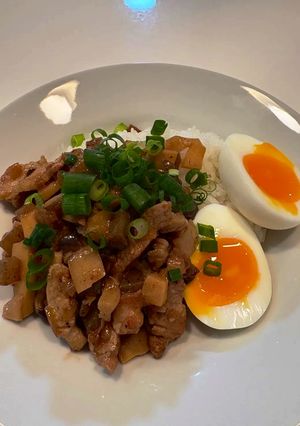 蒟蒻入りルーローハン-レシピのメイン写真