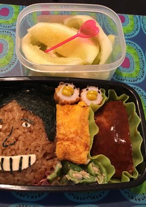 松崎しげる弁当 キャラ弁-レシピのメイン写真