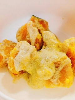 レンジで!かぼちゃのココナッツミルク煮-レシピのメイン写真