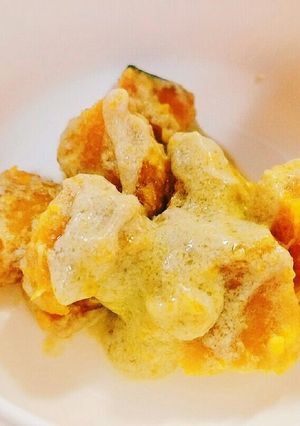 レンジで！かぼちゃのココナッツミルク煮-レシピのメイン写真