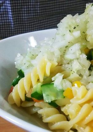 玉ねぎがpoint♪マカロニサラダ-レシピのメイン写真