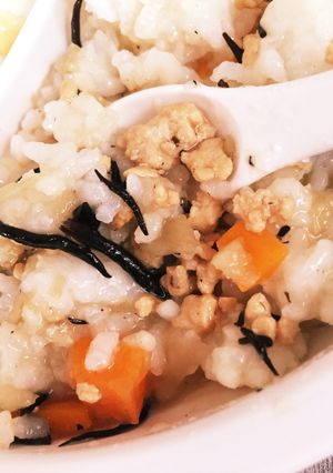 離乳食☆鶏ごぼうご飯の素フリージング-レシピのメイン写真