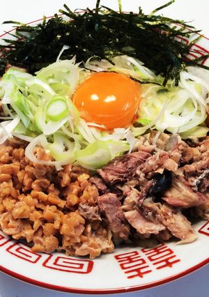山形ひっぱりまぜそば-レシピのメイン写真