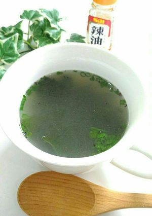 即席30秒☆わかめ＆生姜の燃焼スープ-レシピのメイン写真