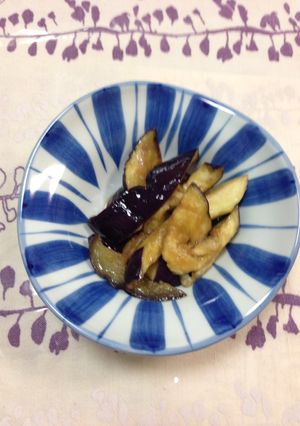 電子レンジで簡単ナスの和風マリネ-レシピのメイン写真
