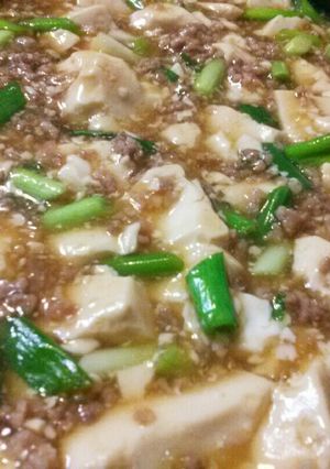 辛くない♪簡単めんつゆ麻婆豆腐風(^^)-レシピのメイン写真