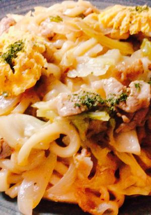 優しいお味！簡単本格焼うどん-レシピのメイン写真