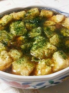 めんつゆで簡単揚げ出し豆腐♪-レシピのメイン写真