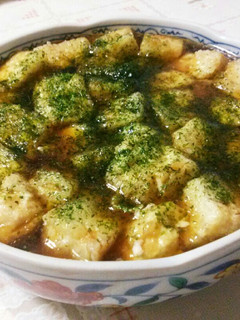 めんつゆで簡単揚げ出し豆腐♪-レシピのメイン写真
