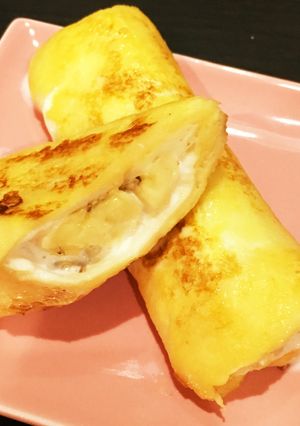 丸ごとバナナ風☆フレンチトースト-レシピのメイン写真