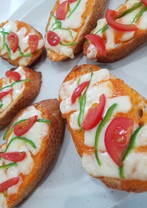 フランスパンでピザトースト♪-レシピのメイン写真