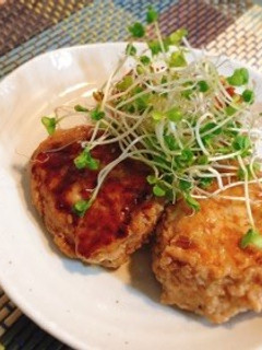豆腐入りつくね♡-レシピのメイン写真
