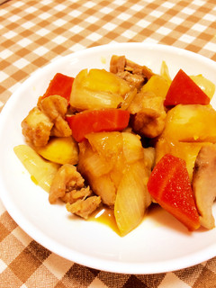 鶏の肉じゃが-レシピのメイン写真
