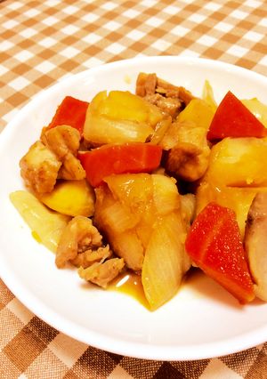 鶏の肉じゃが-レシピのメイン写真