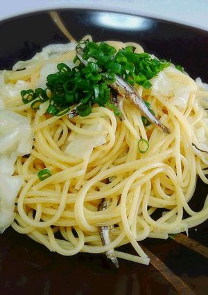煮干しのアンチョビ風パスタ-レシピのメイン写真