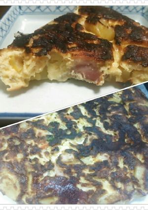 チーズ入りスパニッシュオムレツ-レシピのメイン写真