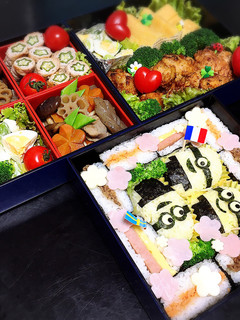 ミニオンズ♡重箱で運動会のお弁当♡-レシピのメイン写真