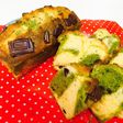 簡単☆チョコチップ抹茶マーブルケーキ