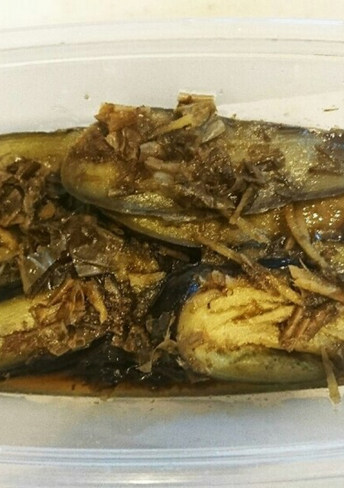 レンジで簡単 茄子の煮浸し-レシピのメイン写真