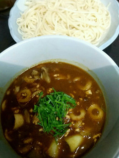 秋のカレーつけうどん-レシピのメイン写真