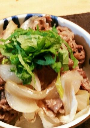 簡単！激ウマ牛丼-レシピのメイン写真