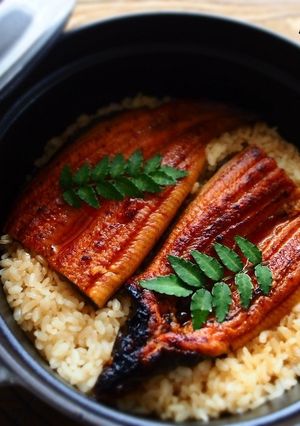 staub de 鰻ご飯-レシピのメイン写真