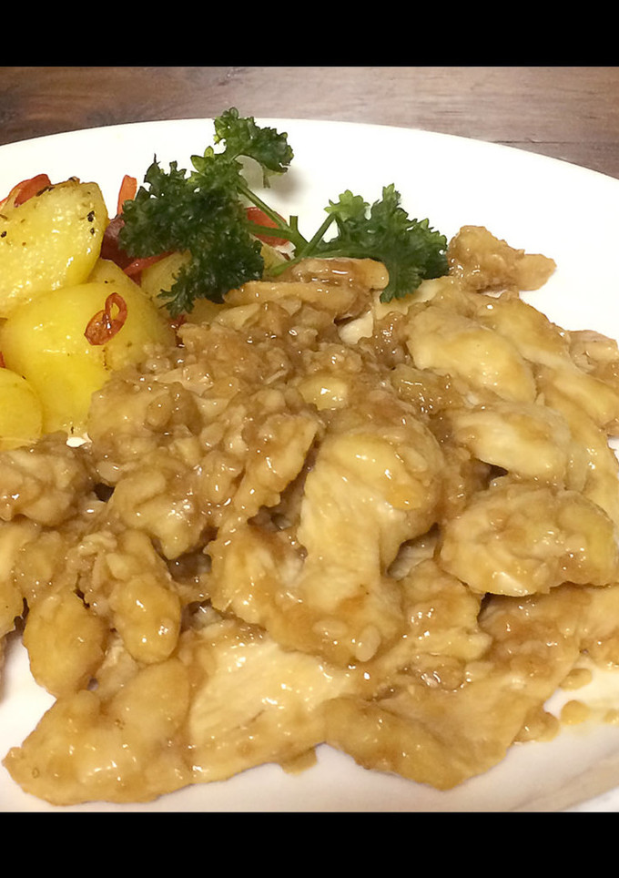 鶏胸肉の生姜焼き(甘酒使用)-レシピのメイン写真