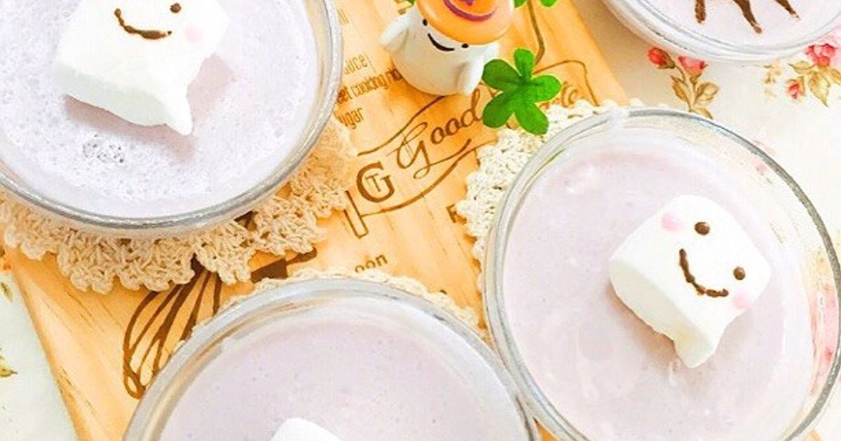 ハロウィンに簡単、マシュマロおばけちゃん by のん♪♪のん