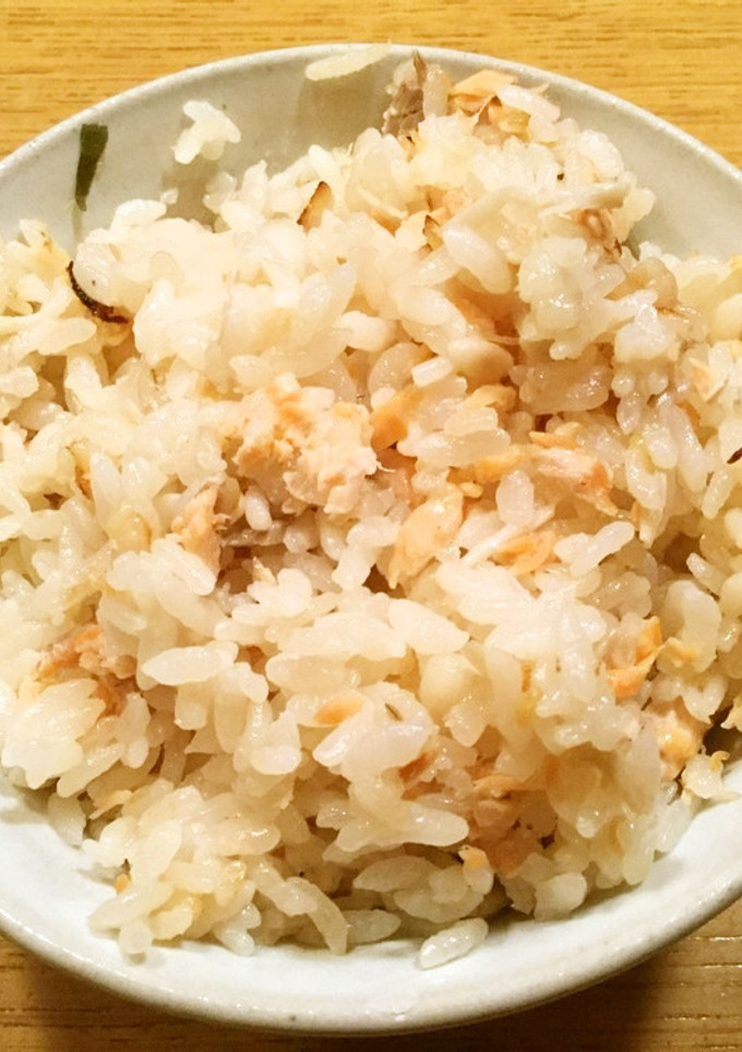 鮭の炊き込みご飯-レシピのメイン写真