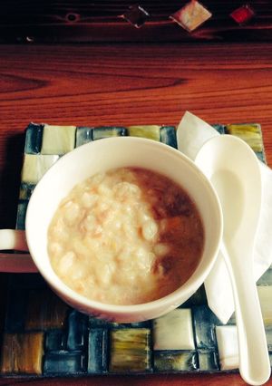 なめ茸とツナ粥(糖尿食)-レシピのメイン写真