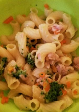 離乳食後期★バター醤油のツナマカロニ♪-レシピのメイン写真