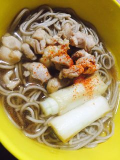 鴨南蛮風♡あったか蕎麦-レシピのメイン写真