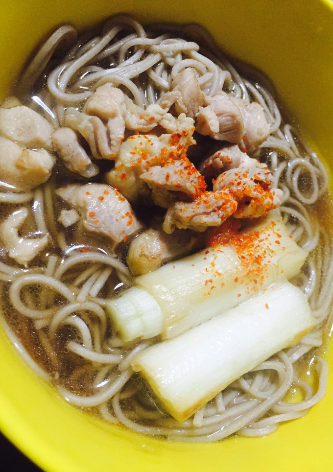 鴨南蛮風♡あったか蕎麦-レシピのメイン写真