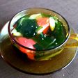トマトとワカメのスープ中華風