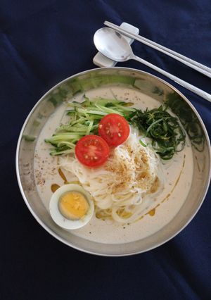 コンクッス（콩국수）韓国式豆乳めん-レシピのメイン写真