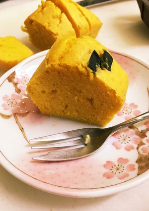 簡単！かぼちゃのハロウィンケーキ！-レシピのメイン写真