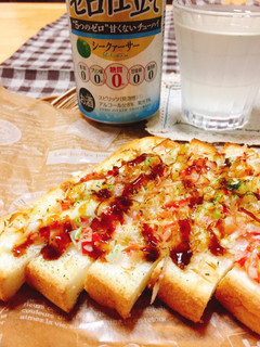 お好み焼き風トースト-レシピのメイン写真