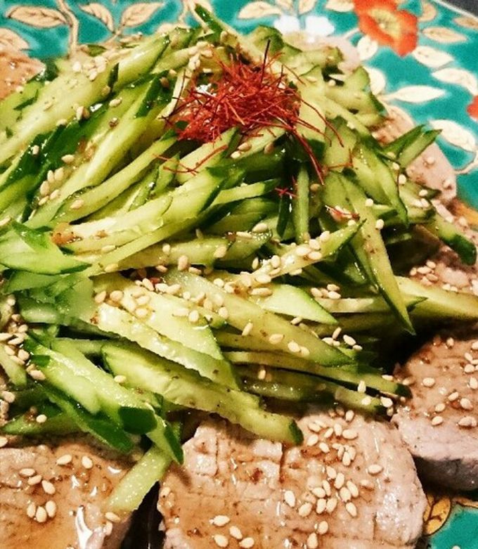 あっさりさっぱりヘルシー✨蒸しひれ肉-レシピのメイン写真