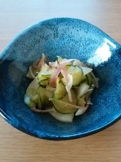茗荷・だいこん・きゅうりの和え物-レシピのメイン写真