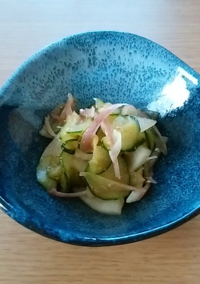 茗荷・だいこん・きゅうりの和え物-レシピのメイン写真