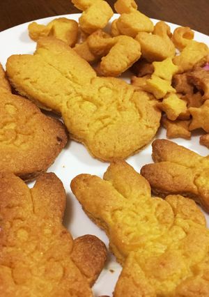 卵、バターなし！！かぼちゃクッキー^ ^-レシピのメイン写真