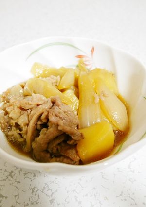 簡単!材料3つで我が家の定番肉じゃが♡-レシピのメイン写真